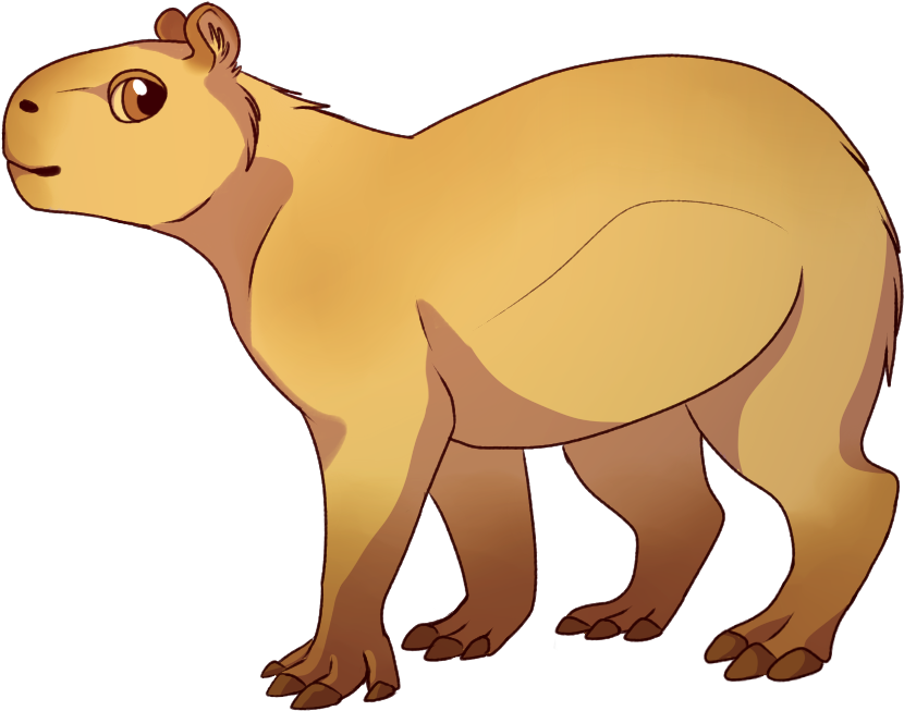 Download Png Library Download How To Draw Shinchan - Capybara (839x658), Png Download