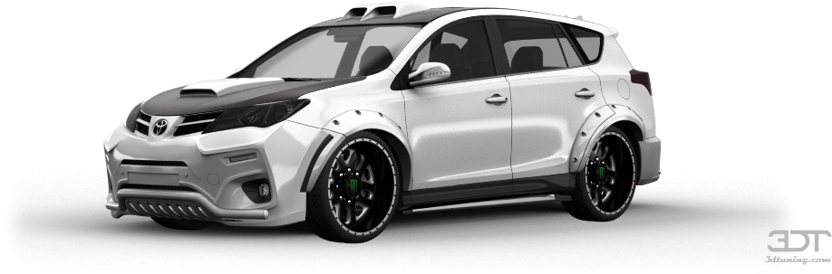 Custom Rav4 - Google Search - 3d Tuning (1004x373), Png Download