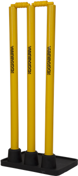 Kookaburra Plastic Return Stumps - Kookaburra Cricket Sports Accessory Rubber Base Plastic (350x350), Png Download