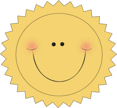 Happy Sun Clip Art - Air Condition Service Symbol (400x368), Png Download