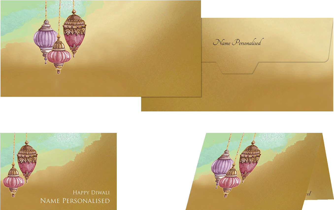 Diwali Lamps - Envelope (1920x1080), Png Download