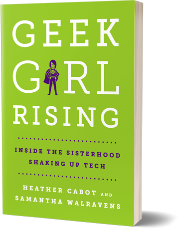 Geek Girl Rising - Geek Girl Rising Book (357x459), Png Download