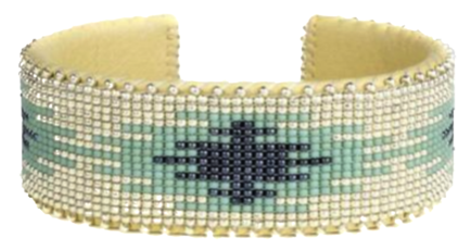 Summer Glass Cuff - Bracelet (435x480), Png Download