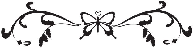 images Butterfly Border Design Black And White Png download black butterfly border png