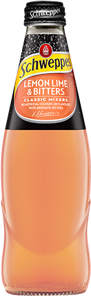 Similar Drinks - 300ml Glass Bottled Schweppes Lemon Lime And Bitters (280x600), Png Download