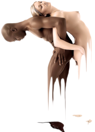 Chocolate Splash - Splash De Chocolate Em Png (429x600), Png Download