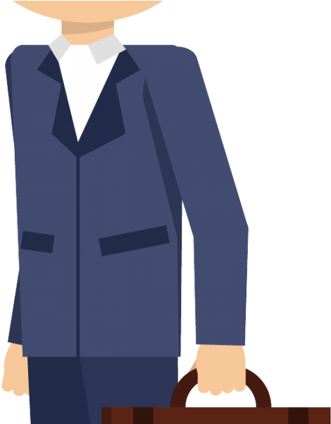 Character1-600x600 - Cartoon Office Worker Transparent (600x600), Png Download