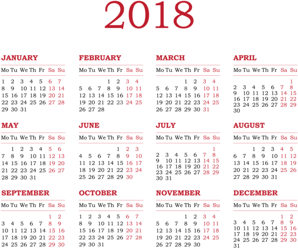 Banner Black And White Download Pin By Erzs Bet Szil - Calendar 2018 High Resolution (600x499), Png Download