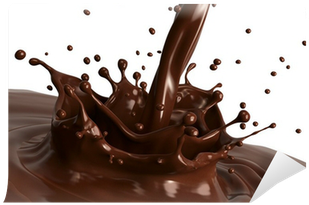 Download Hot Chocolate Splash Close-up, Isolated On White Background - Chocolate  Background Vector Free Download PNG Image with No Background 
