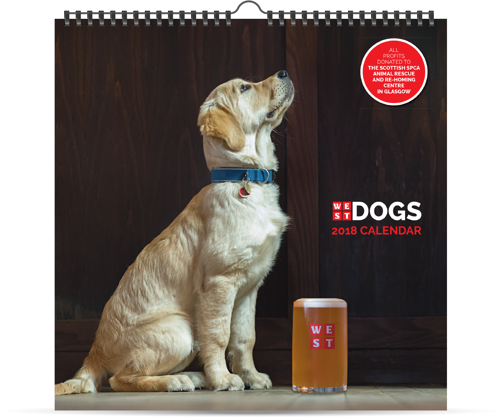 Dogs Of West 2018 Calendar - Paw (1672x1672), Png Download