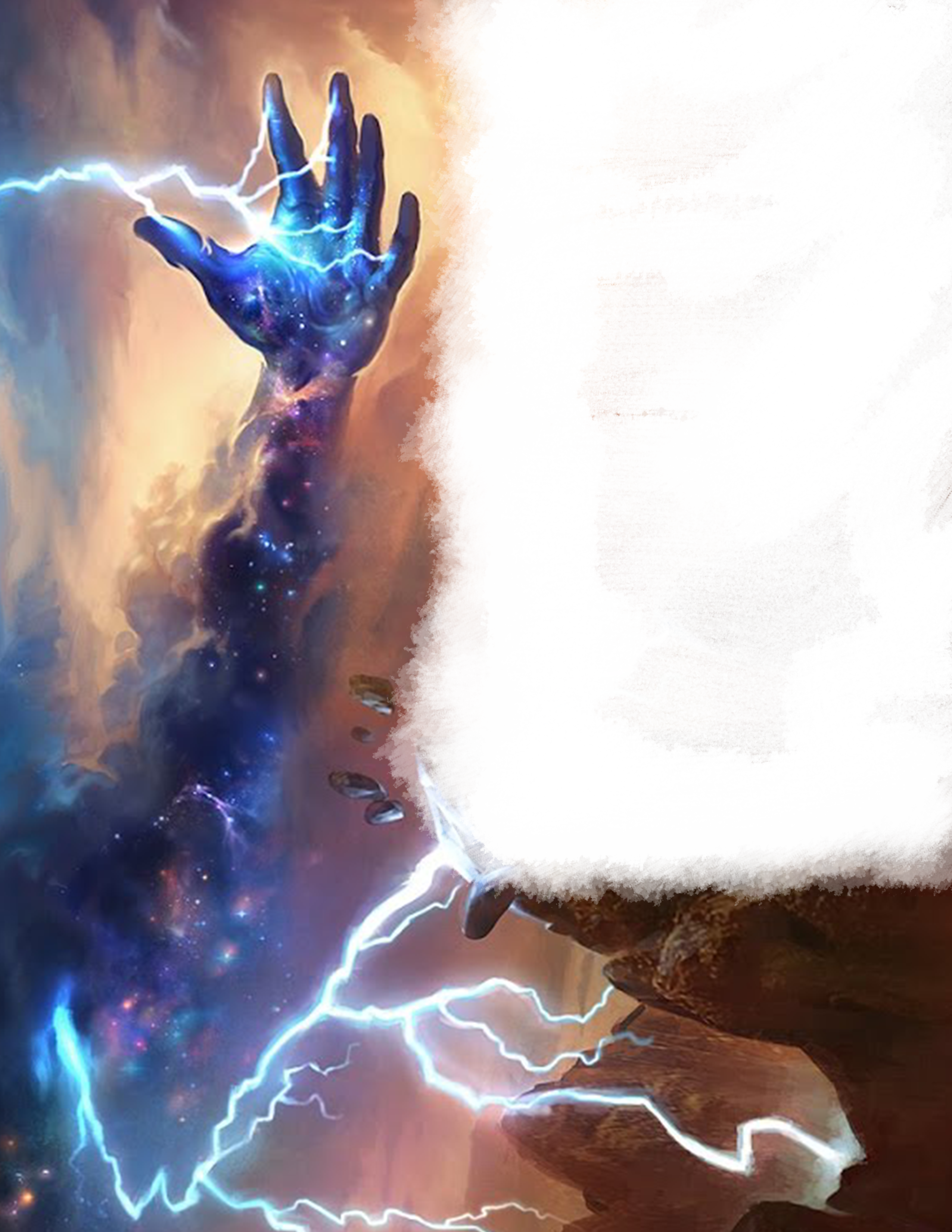 And The Hope Of A Brighter Future Drives People Day - (foils) Lightning Strike - 2015 Core Set - Magic The (2550x3300), Png Download