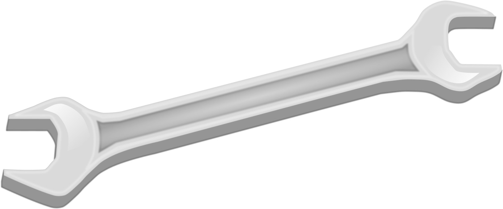 Spanner Clipart (2000x1414), Png Download