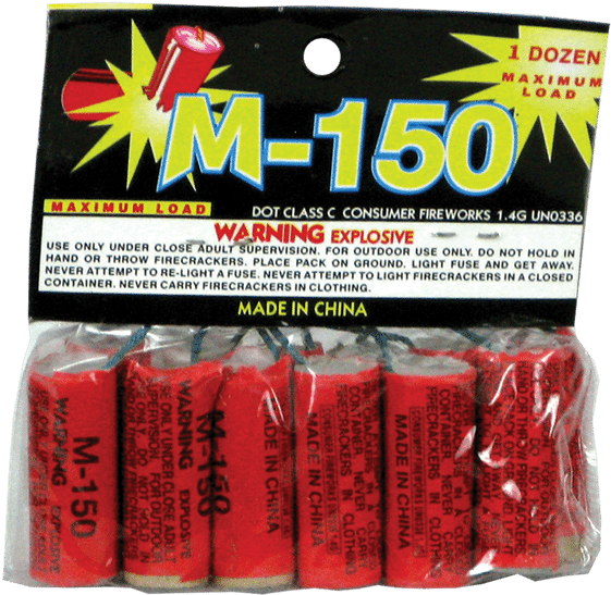 M-150 Salute, Red - M 150 Firecracker (600x600), Png Download