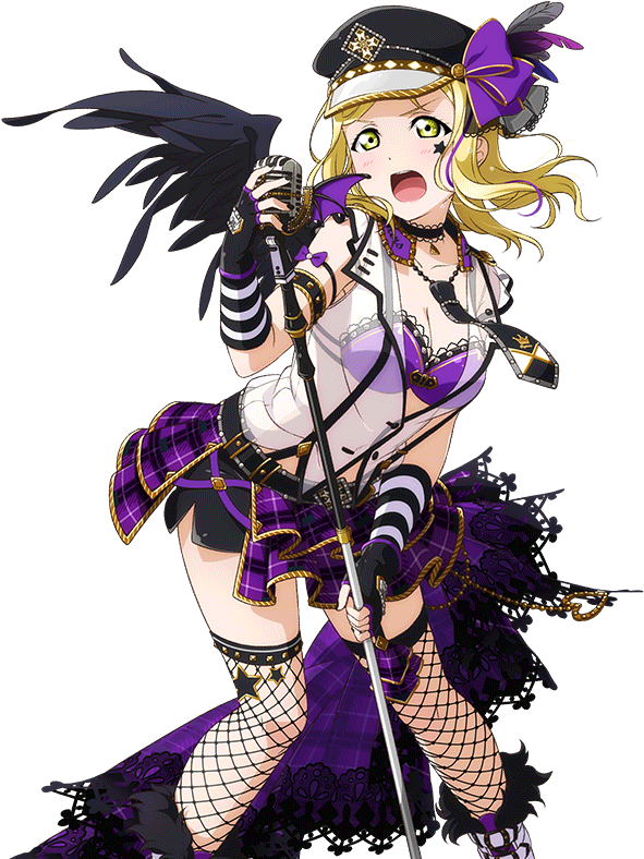When These Girlfriends Match With Just Each Other And - Mari Ohara Punk Rock Cosplay (1024x1024), Png Download