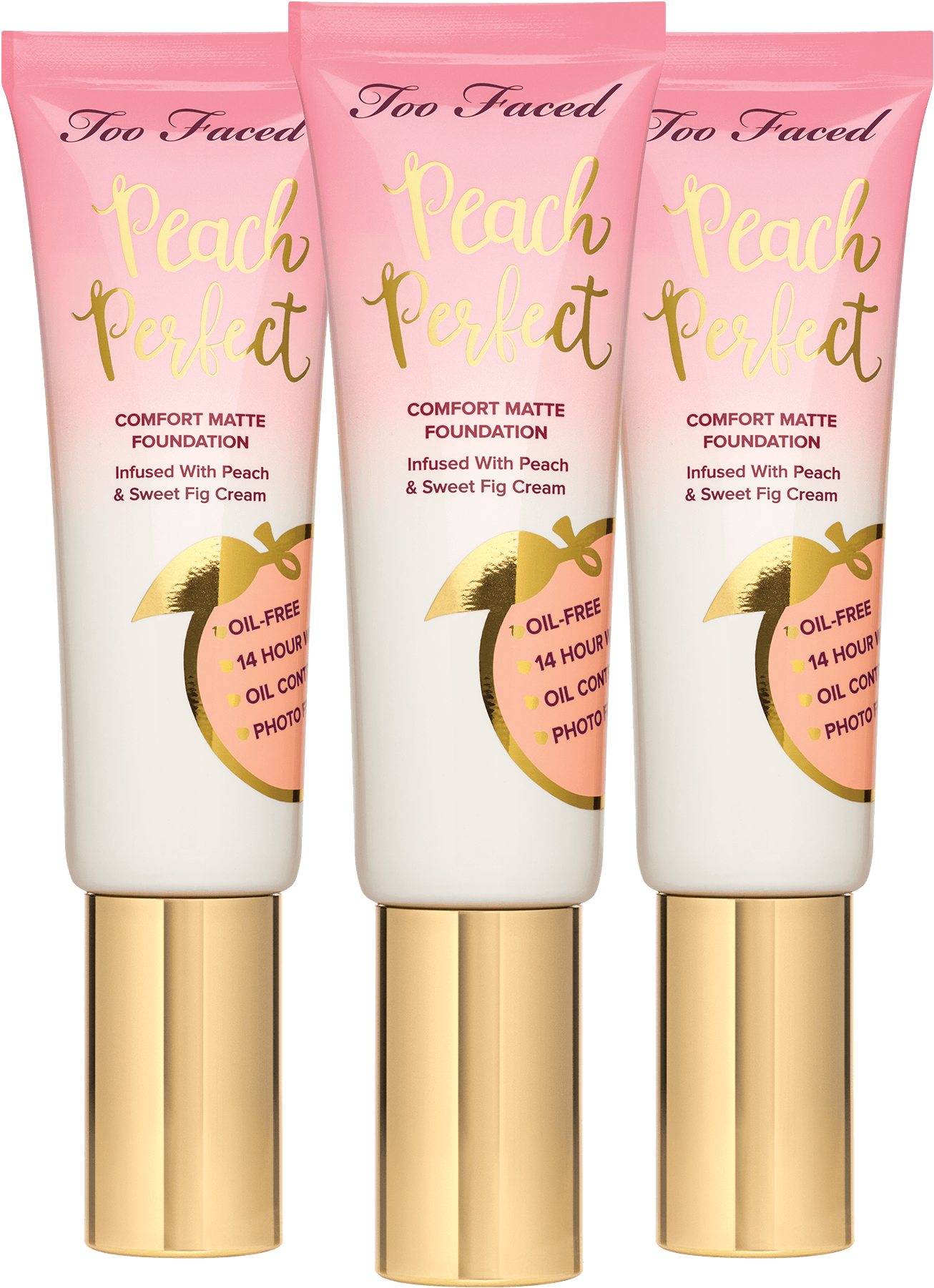 Peach Perfect Foundation Liquid Matte Foundation Too - Too Faced Perfect Peach Foundation Png (2000x1800), Png Download