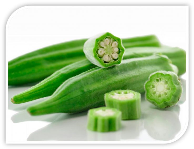 Ladyfinger Fresh 1kg - Performance Of Varieties And Seasons On Okra (abelmoschus (750x750), Png Download