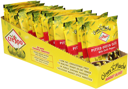Chilli Pepper Pitted Green Olives - Transmed Foods, Inc. (480x480), Png Download