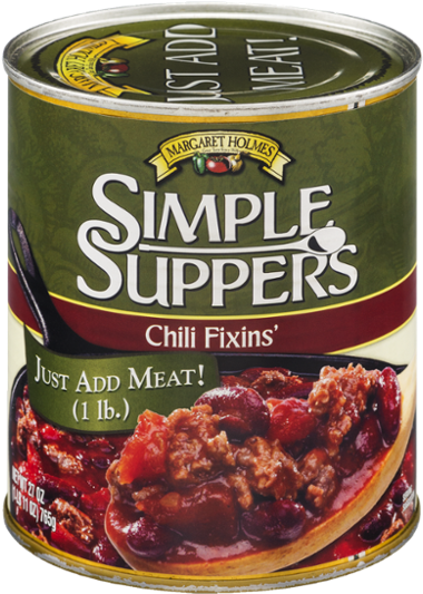 Simple Suppers Chili Fixins' - Margaret Holmes Simple Suppers Chili Fixins' - 27 Oz (446x600), Png Download
