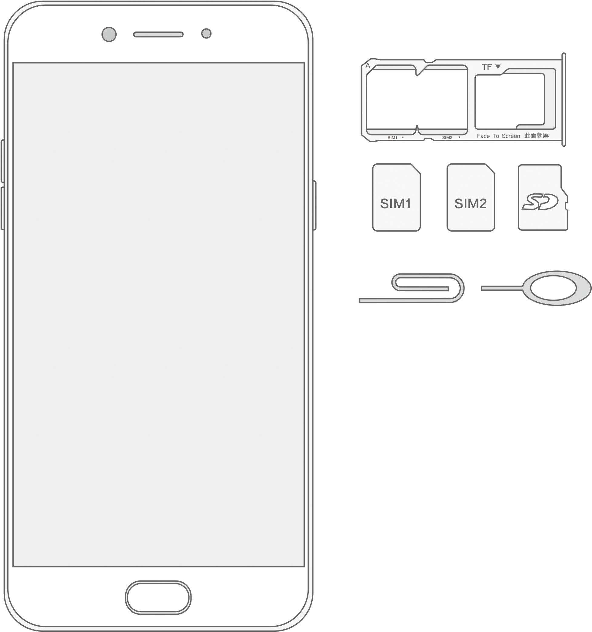 Dual Sim And Dual Standby - Iphone (1997x2128), Png Download