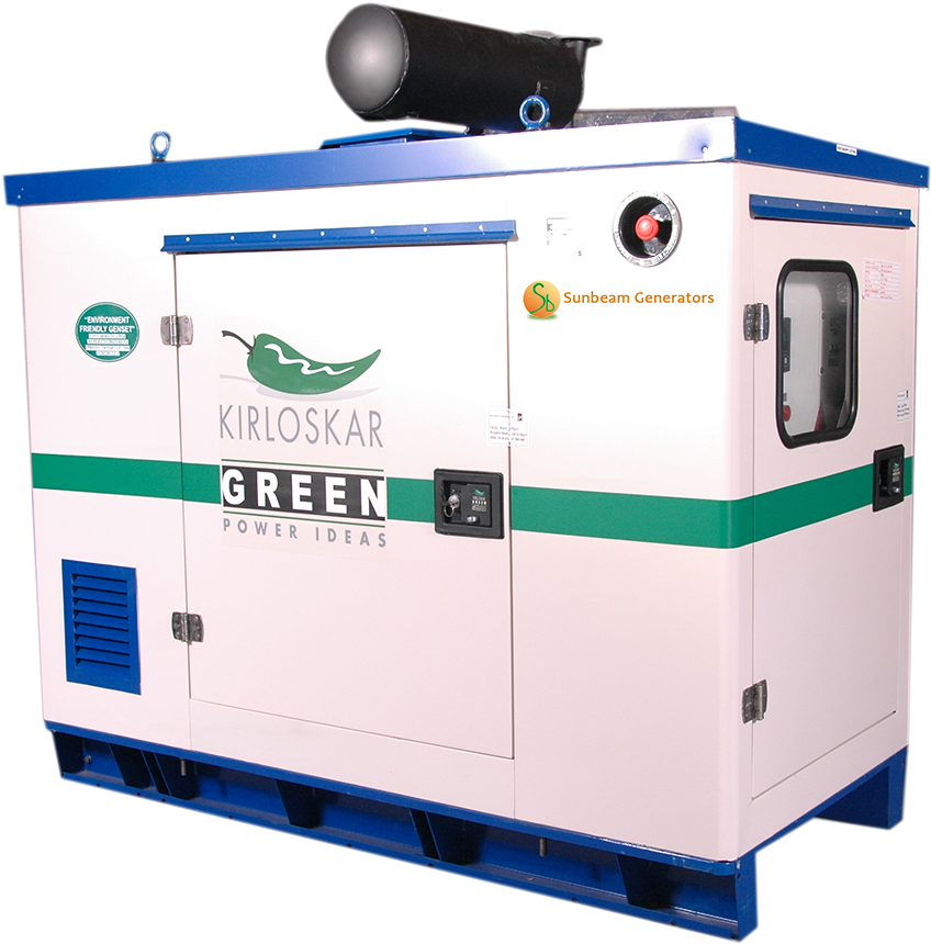 Kirloskar 15 Kva Generator (900x896), Png Download
