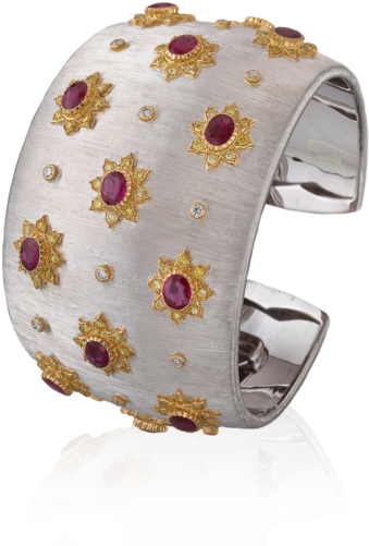 Buccellati - Bracelets - Cuff Bracelet - Jewelry - Bracelet (570x570), Png Download