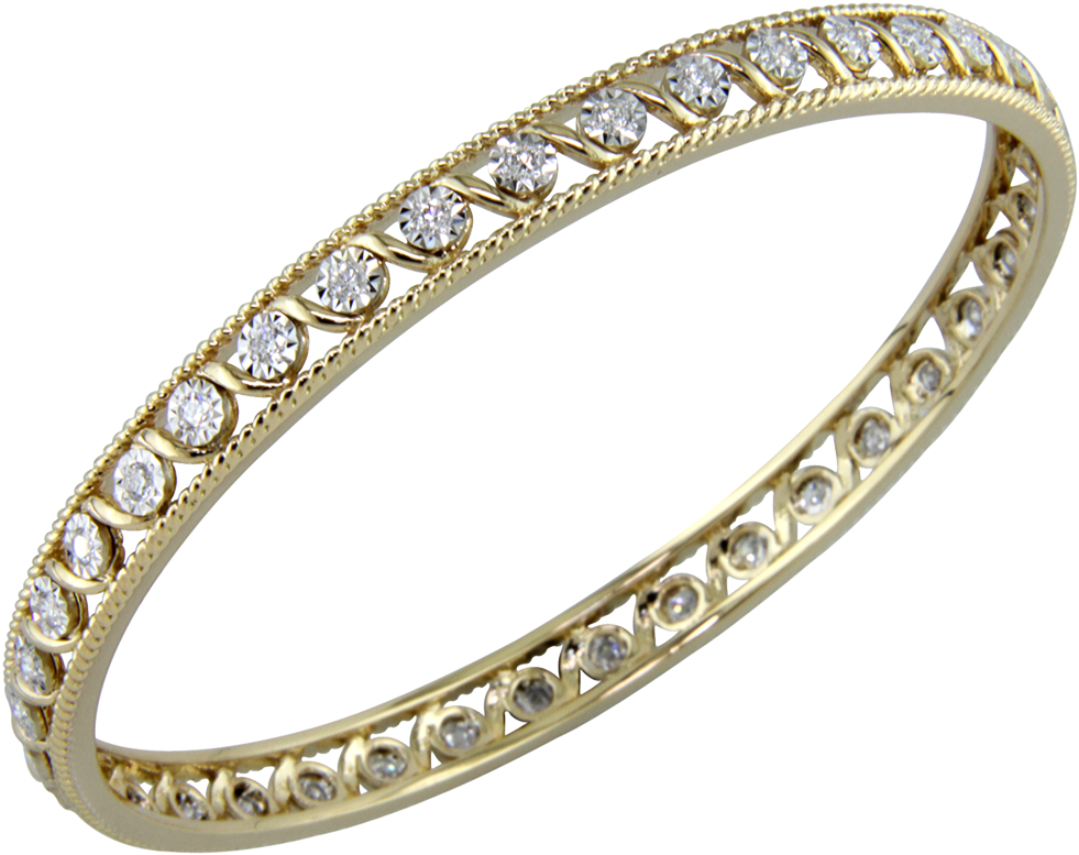 1ct Bangles - Bangle (1000x1000), Png Download