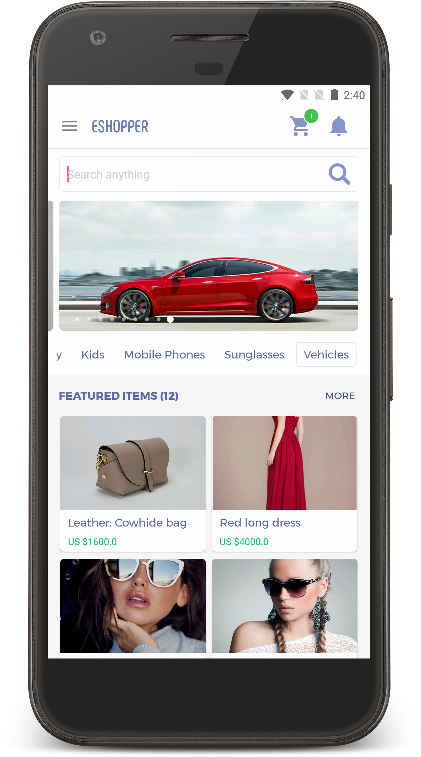 Native Ecommerce App Based On Woocommerce For - Quay Super Girl Mirror Sunglasses (1722x3047), Png Download