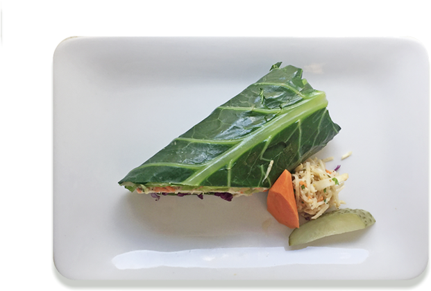 Tarragon Chicken Salad Wrap - Chicken Salad (690x483), Png Download