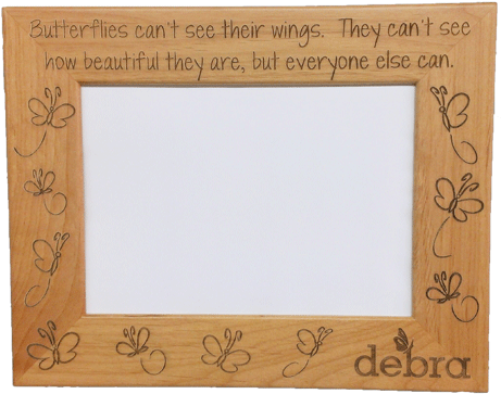 Image Of Eb Butterfly Frame - Debra (462x462), Png Download