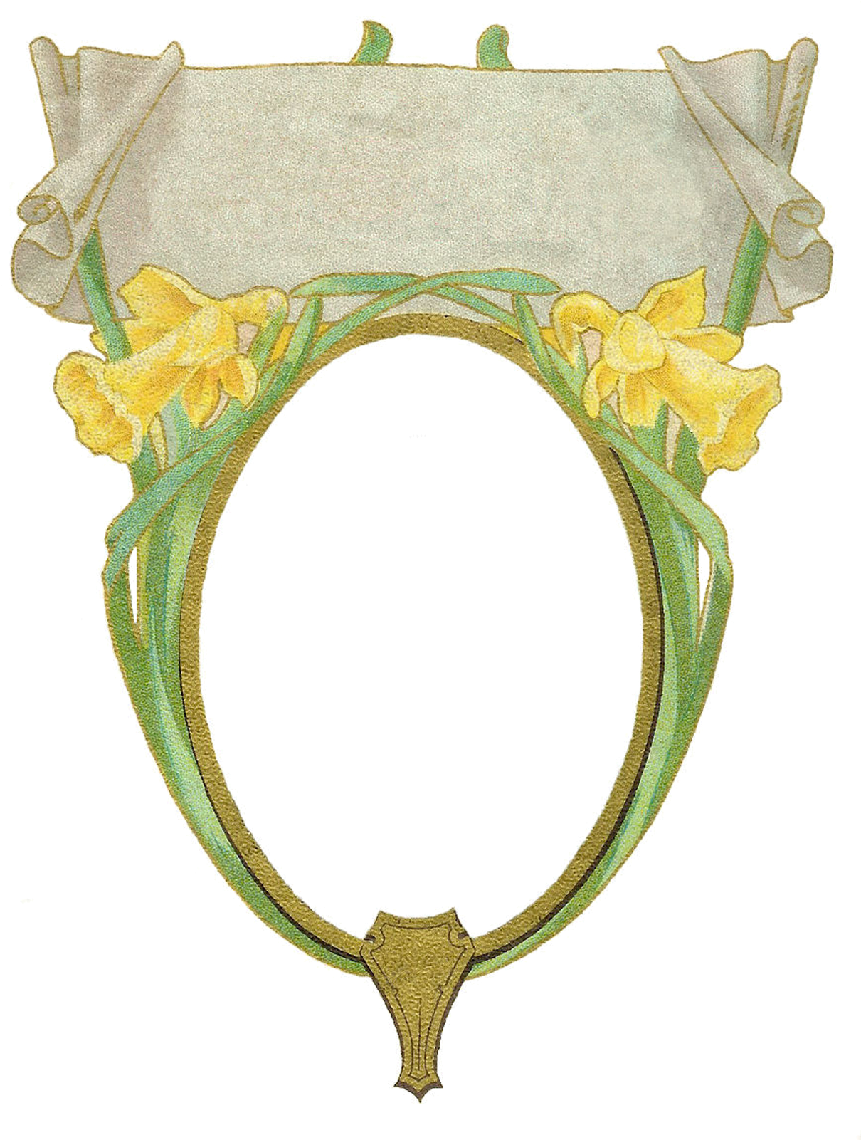 This Book Cover Design Makes A Perfect Frame Or Label - Antique Frame Design Vintage Circle (1240x1600), Png Download