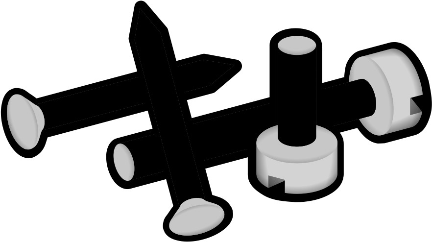 How To Set Use Screw Clipart (900x515), Png Download