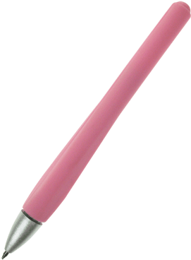 Pink Pen Png - Plastic (315x393), Png Download