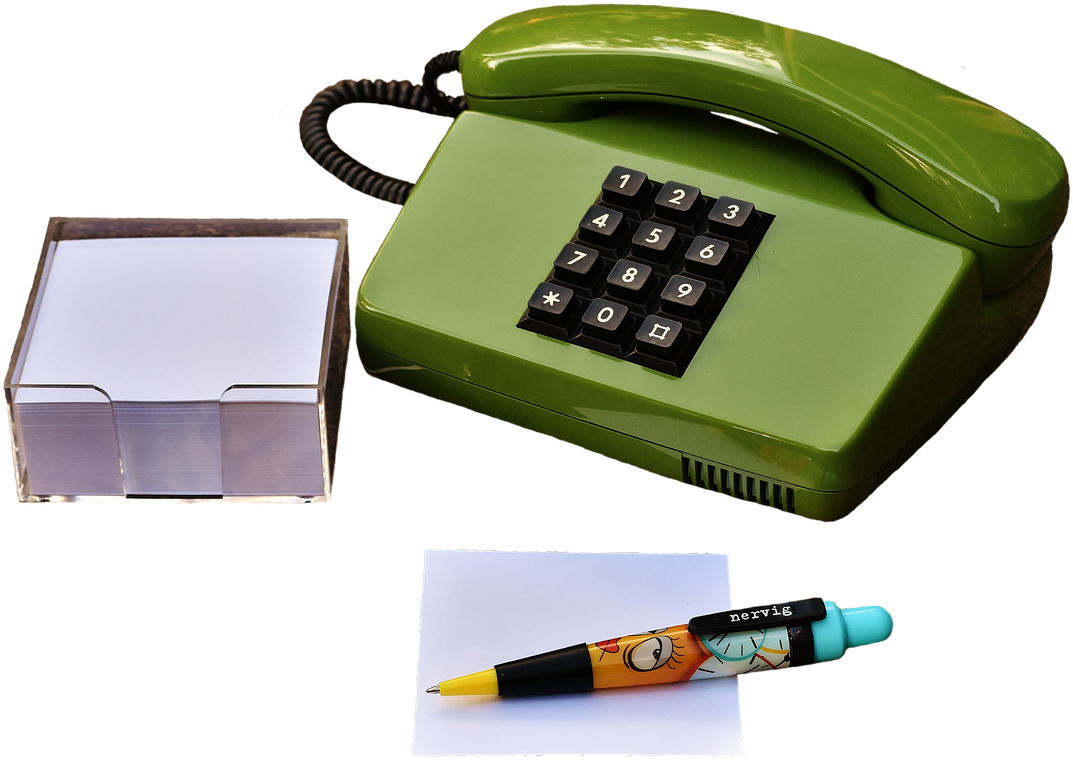 Phone Eighties Old - Business Telephone System (1280x946), Png Download