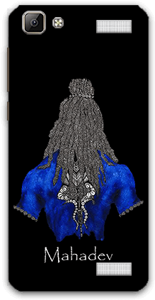 Mahadev Blue Color Vivo V1 Max Mobile Case - Mobile Phone (600x600), Png Download