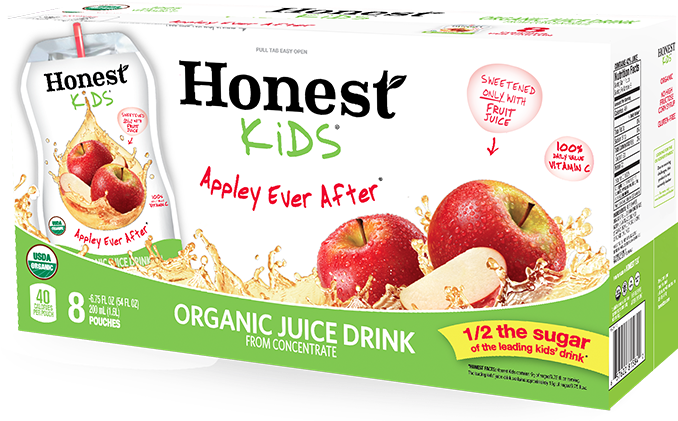 10 Pack - Honest Kids Appley Ever After (684x425), Png Download