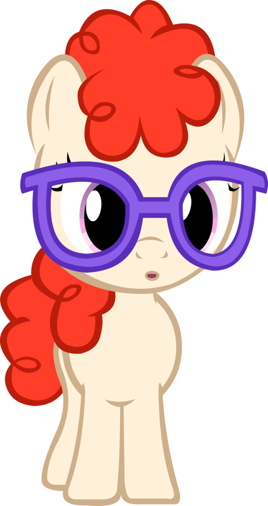 Chir-miru, Glasses, Safe, Simple Background, Transparent - Mlp Twist A Loo (543x1024), Png Download