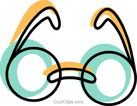 Glasses And Eyeglasses Royalty Free Vector Clip Art - Eyeglasses (480x371), Png Download