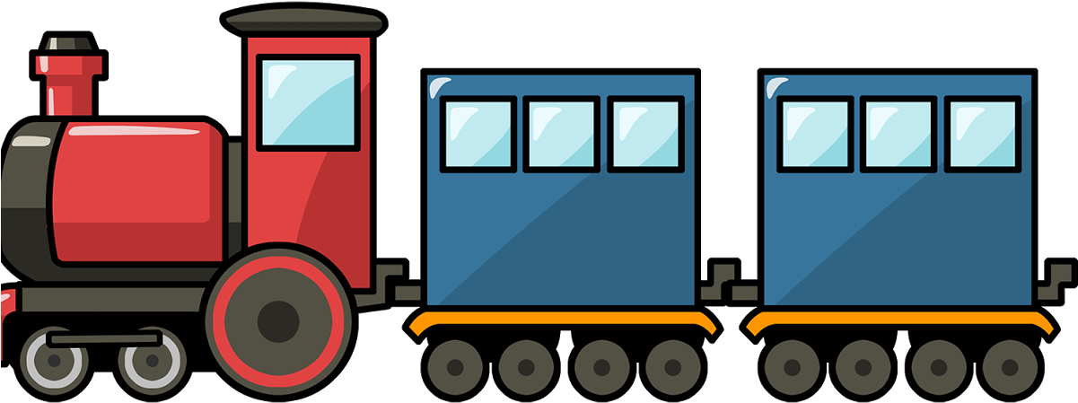 Train Rail Transport Steam Locomotive Clip Art - Train Clipart Transparent Background (1200x630), Png Download