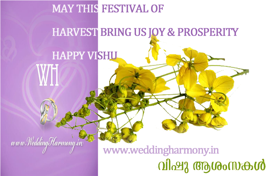 Vishu Wishes - - Vishu Festival (640x417), Png Download