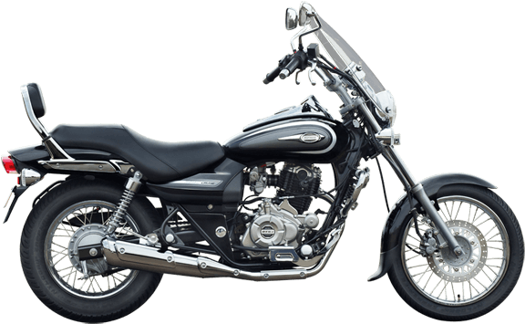 Bike - Avenger 220 Cruise Silver (600x362), Png Download