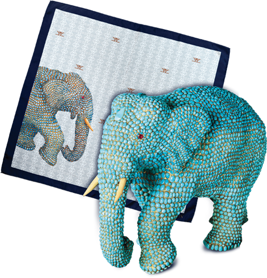 Fashion House Of Fine Jewelry - Indian Elephant (550x600), Png Download