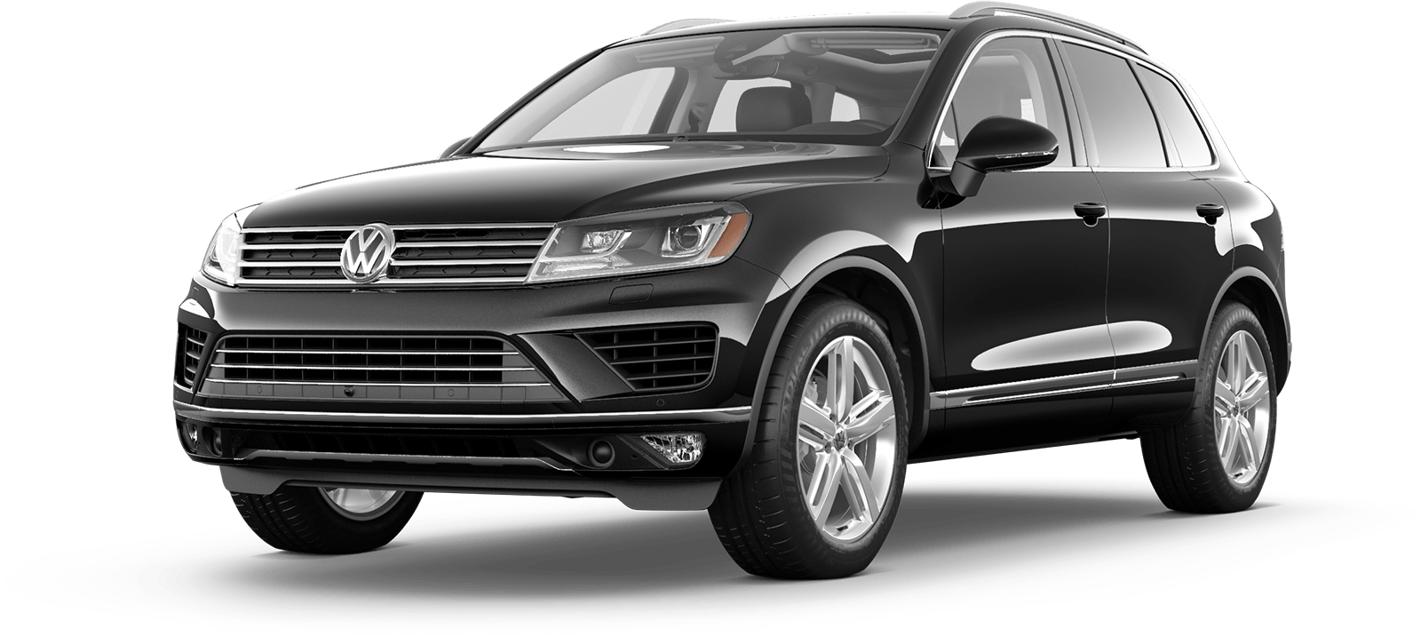 Exterior Colour - Volkswagen Tiguan 2019 Black (1600x716), Png Download