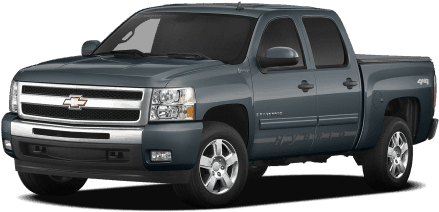 Best Mpg Trucks Ever - Chevy Silverado 2012 4 Door (500x330), Png Download