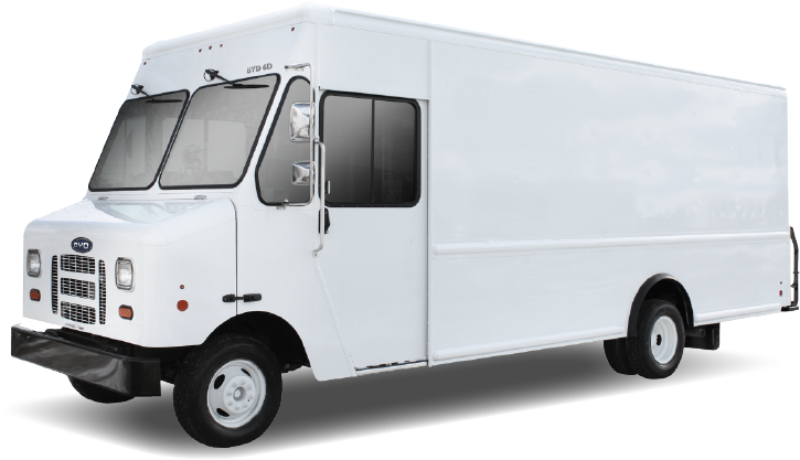 Class 6 Step Van - Van (1000x516), Png Download