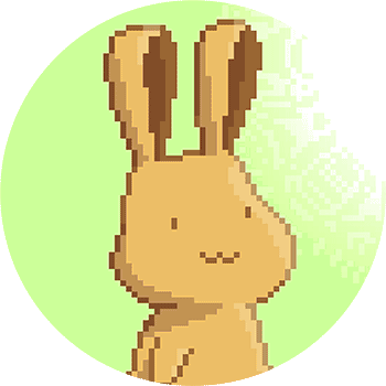 Bunny2 - Clip Art (350x350), Png Download