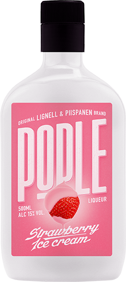 Pople Strawberry Ice Cream (255x570), Png Download
