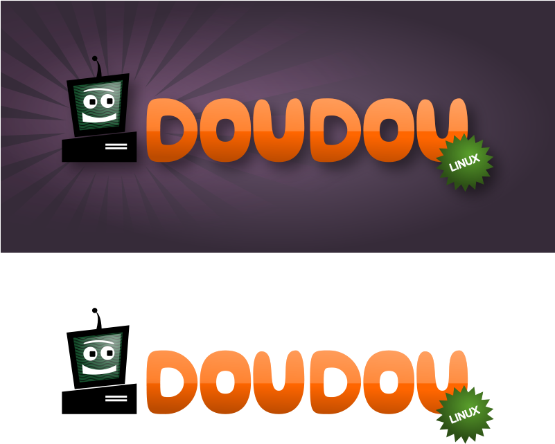 Doudou Linux Contest - Openclipart (800x729), Png Download