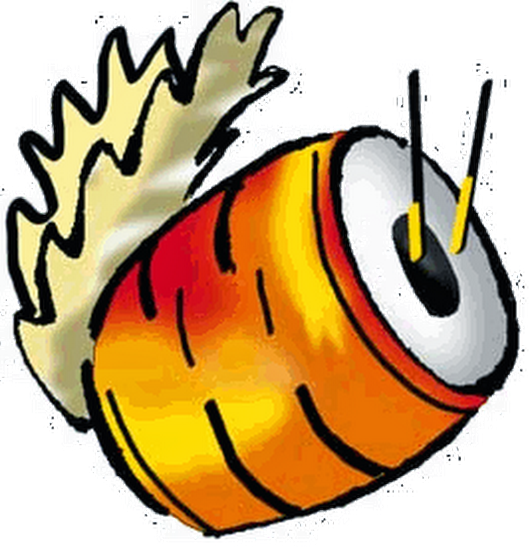 Photo - Durga Puja Dhak (530x548), Png Download