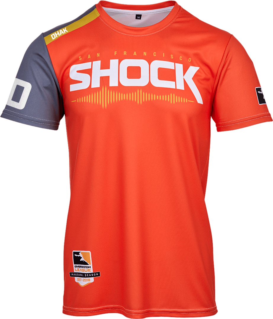 Overwatch League Starter Home Jersey - San Francisco Shock T Shirt (1001x1250), Png Download