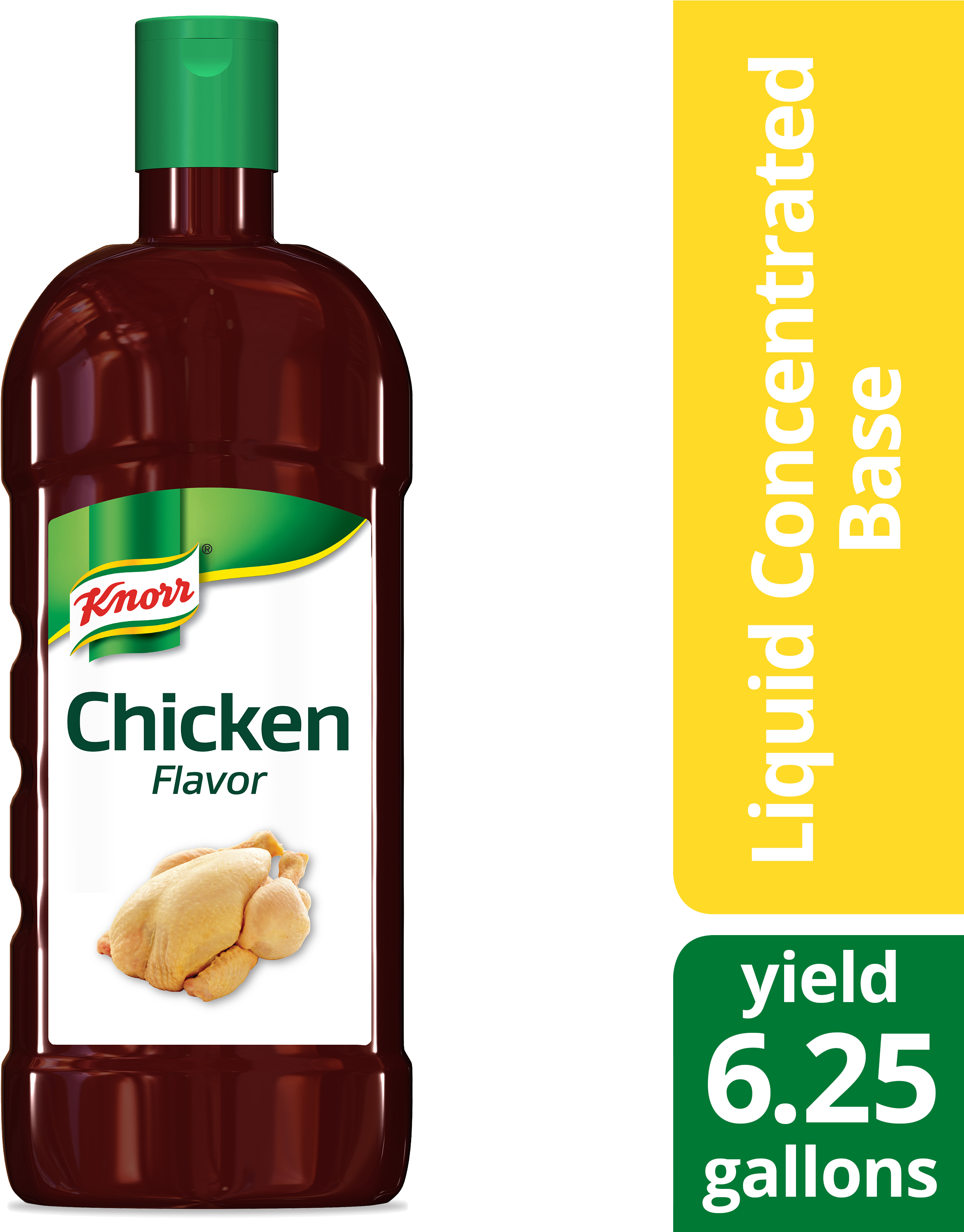 Knorr® Liquid Concentrated Base Chicken 32 Ounces, - Knorr Chicken Base (3000x3000), Png Download